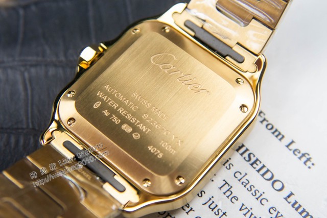 卡地亞專櫃爆款手錶 Cartier經典Santos山度士系列 3K-Factory男女裝腕表  gjs1796